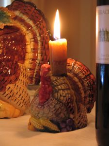Ugly Turkey Candle