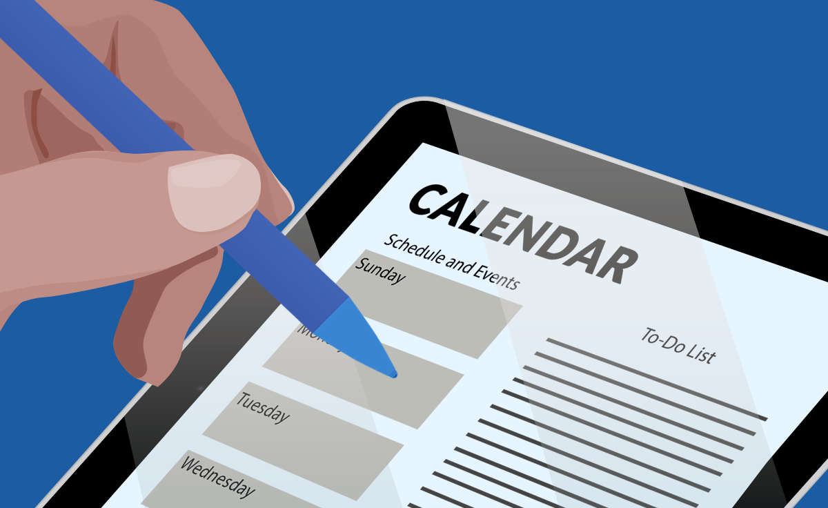 Online Scheduling Solves Calendar Challenges